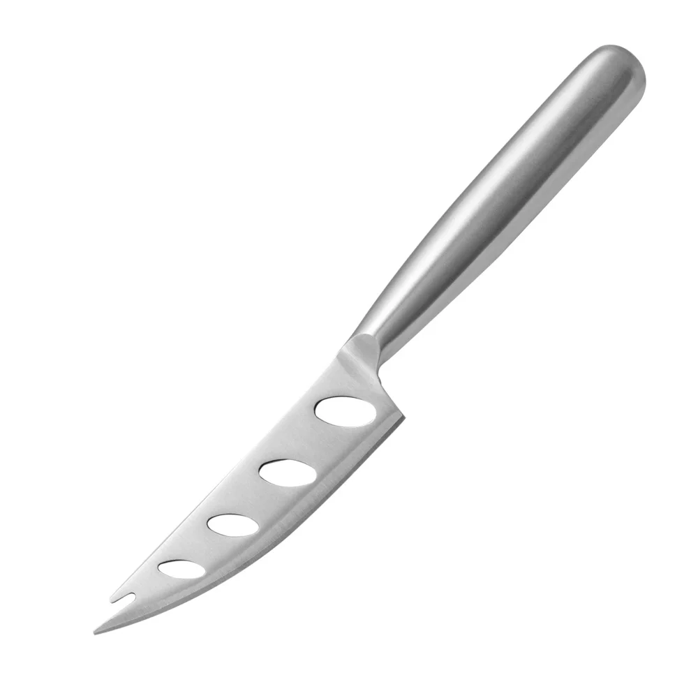 Jaswehome Cheese Knife Stainless Steel With Fork Tip Dessert Cake Spreader Dinner Knives  Butter Ham Slicer Cutter