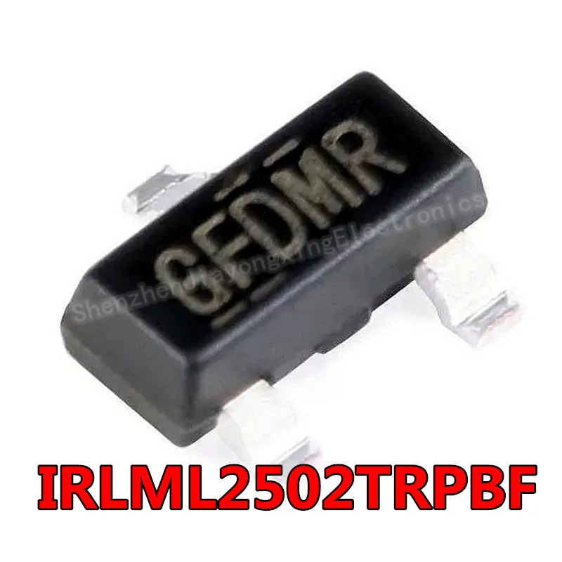 50pcs IRLML2502TRPBF SOT23 IRLML2502 SOT IRLML2502TR SOT-23 MOSFET de puissance nouveau et original