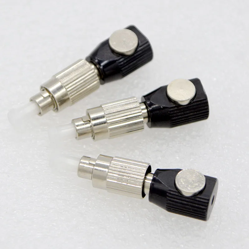 

20PCS New Optical Fiber Connector Circular Connector Coupler FC Bare Fiber Optical Adapter Flange Special Wholesale