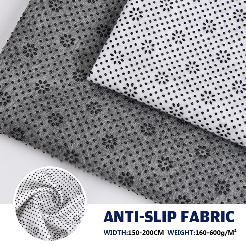 

100x150cm Antislip Non-slip DIY Material Flower Pattern Fabric Non Skid Cushion Carpet Accessories for Sewing Pet House/Mat/Toy
