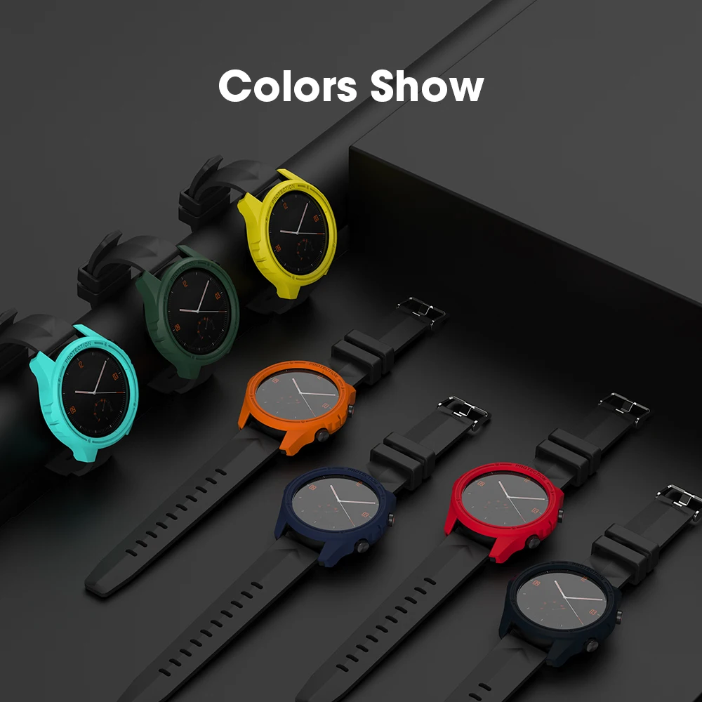 SIKAI-funda para Ticwatch C2, carcasa dura de PC, Protector de pantalla, accesorios de reloj inteligente