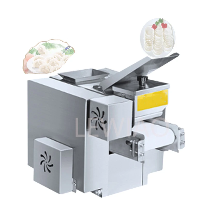 

Imitation Handwork Dumpling Wrapper Machine Fully Automatic Rolling Machine Commercial Chaos Leather Machine 220V