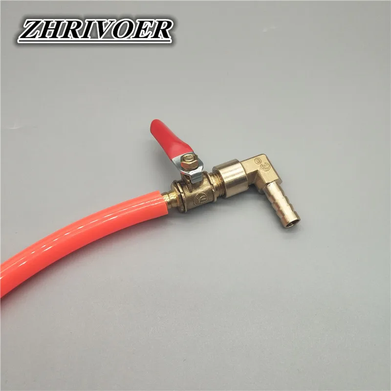 Латунный шаровой кран с зазубринами 4-12, штуцер для шланга 1/8 дюйма, 1/2 дюйма, 1/4 дюйма, наружная резьба, соединительный элемент, медный штуцер, Соединительный адаптер