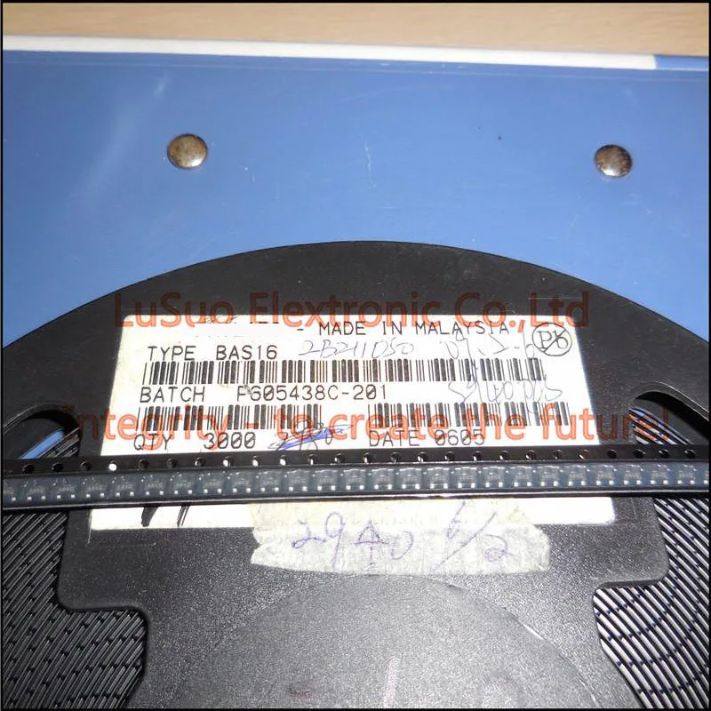 500 Buah BAS16 A6 A6W SOT23 Baru Asli