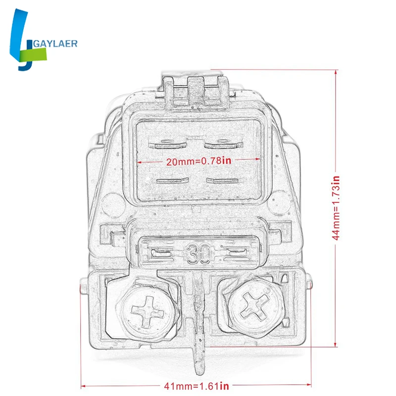 Starter Relay Solenoid 31800-26E00 for Suzuki GSF 600 1200 Bandit GSX1300 Hayabusa GSXR 600 750 DR650SE LTA500F Quadmaster 500