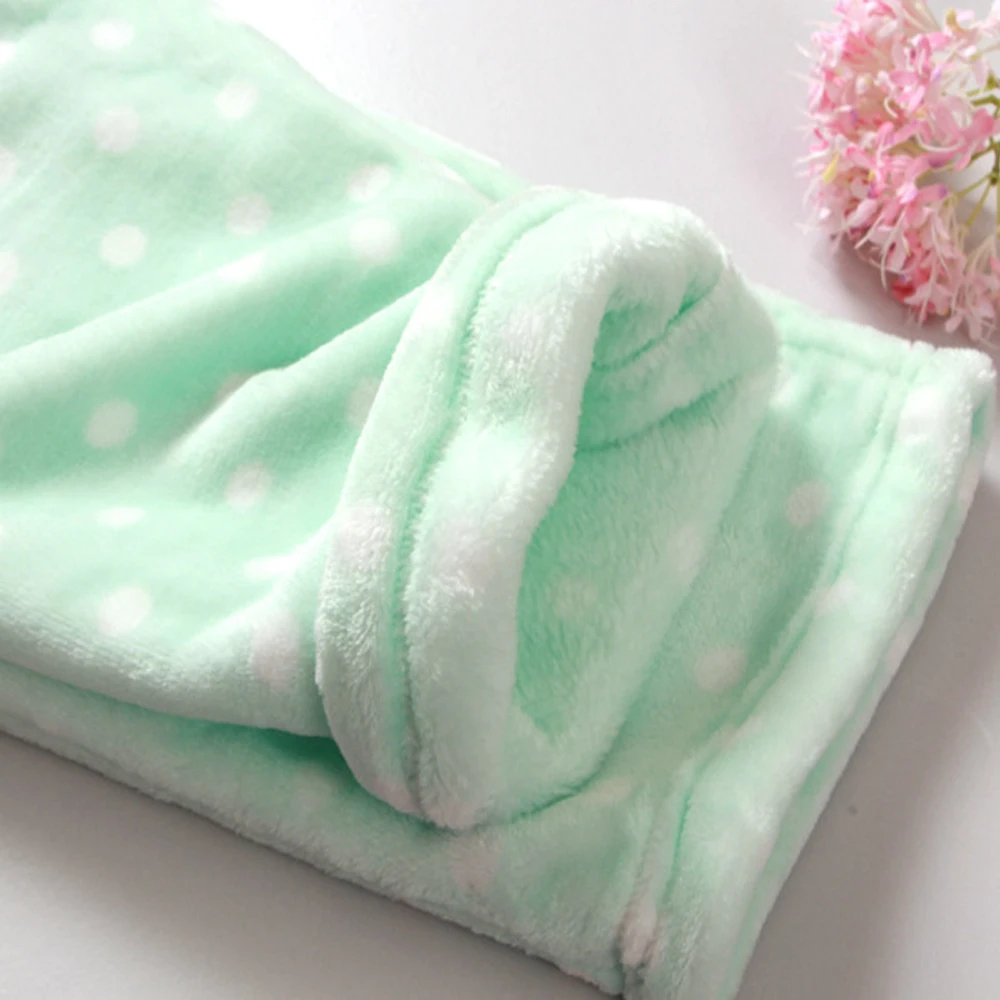 Kadınlar için kışlık pijama ev pantolonu elastik pantolon gevşek sıcak kalınlaşan fanel pijamalar pantolon baskılı sonbahar gecelikleri