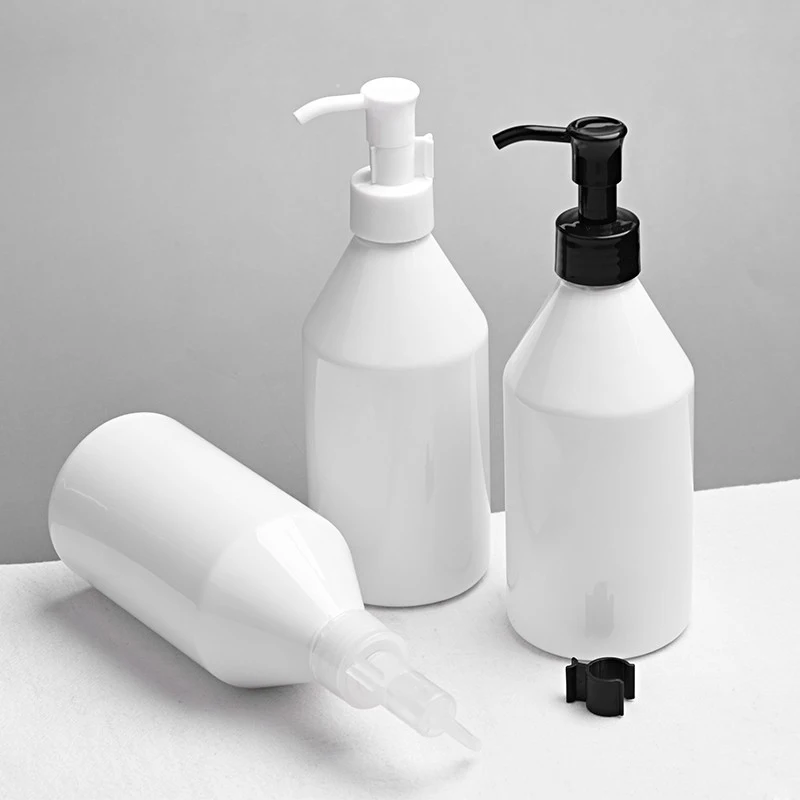 300ML X 20 Empty Plastic Bottle Cleansing Oil Pump For Kitchen Bathroom Liquid Soaps Essential oils Lotions Dispenser