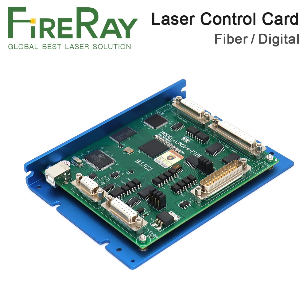 JCZ LMCV4 FIBER and DIGIT Control Card Ezcard 32/64Bit for Fiber Series Laser Source Raycus MAX IPG Fiber Laser Marking Machine