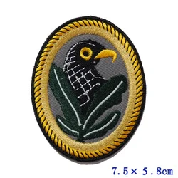 WW2 niemiecki snajper PATCH rękaw PATCH złoty najlepszy strzał nagroda piechoty BIRDHEAD ARMBAND 1 klasa historycznie dokładna naszywka