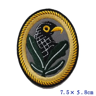 WW2 GERMAN SNIPER PATCH SLEEVE PATCH GOLD BEST SHOT AWARD INFANTRY BIRDHEAD ARMBAND 1st Class Historically Accurate BADGE PATCH