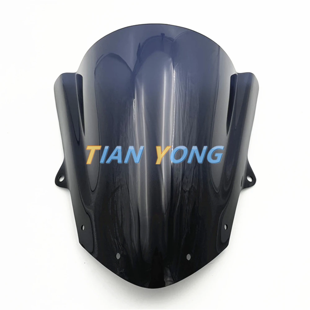 

Motorcycle For Kawasaki ZX6R 2009-2010-2012-2013-2015-2016 08-16 Smoke Black Clear Wind Deflectore Windshield Windscreen raise