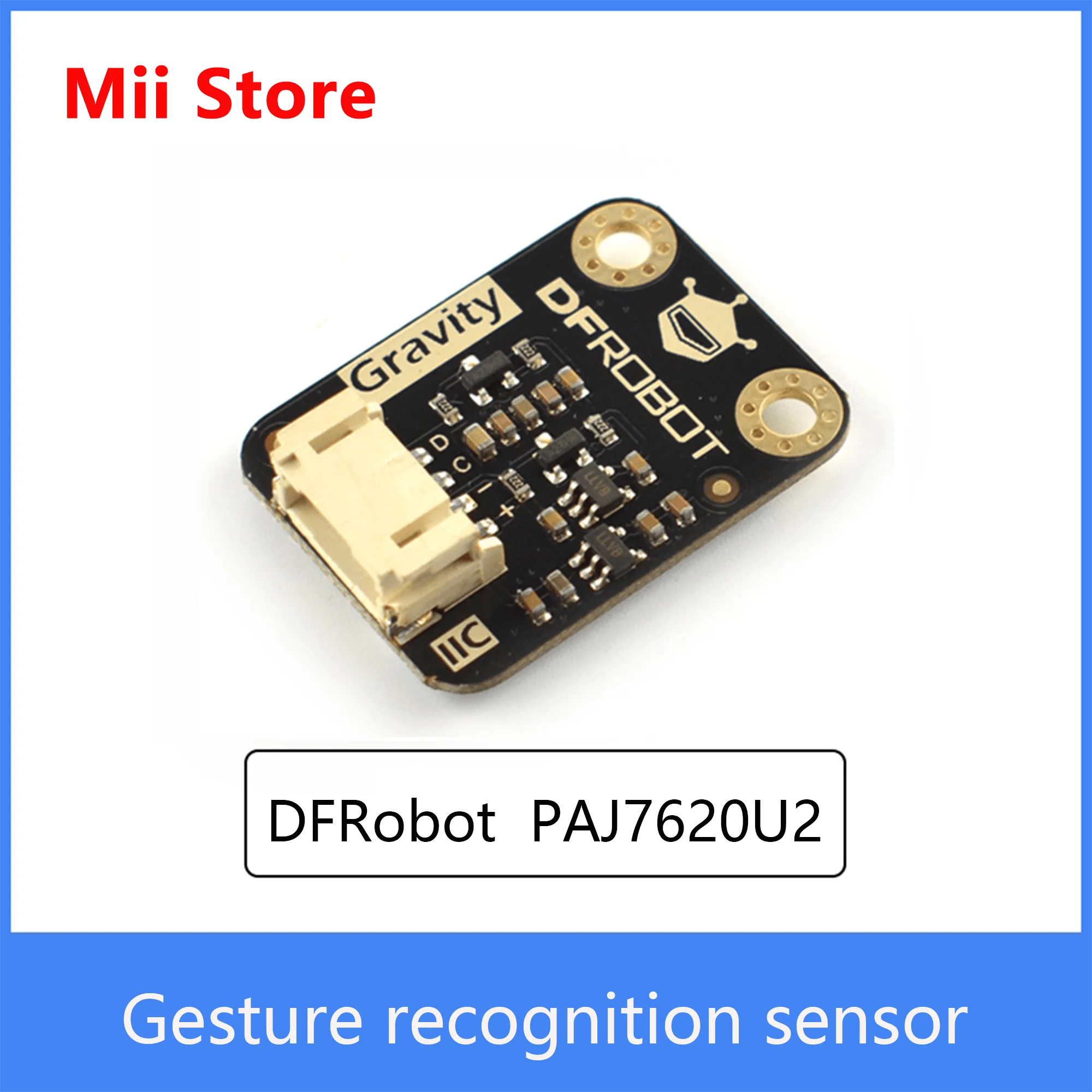 Dfrobot Zwaartekracht Iic PAJ7620U2 3D Gebaar Sensor Ondersteuning Gebruiker Gedefinieerde 13 Gebaren Voor Contactloze Afstandsbediening Interactieve