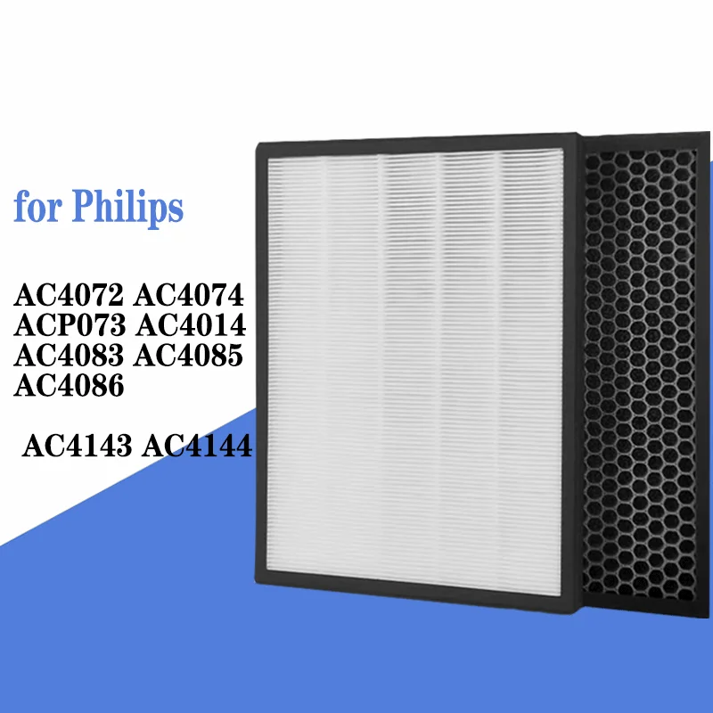 

Сменный фильтр HEPA AC4143, AC4144, для очистителя воздуха Philips AC4072, AC4074, ACP073, AC4014, AC4083, AC4085, AC4086