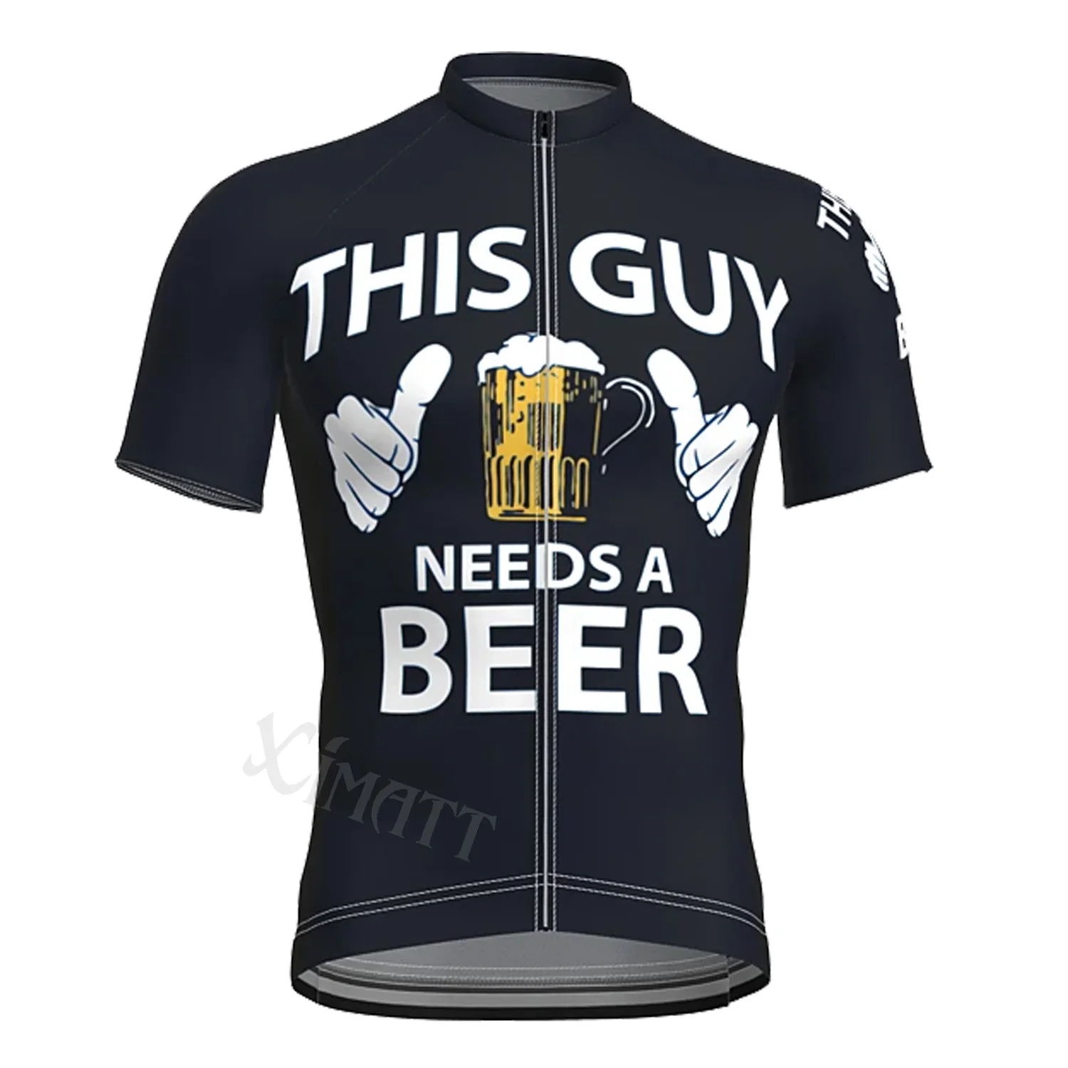 German Oktoberfest Commemorate Style Beer Men\'s Cycling Jersey Summer MTB Road Bike Quick Dry Moisture Wicking Sports Shirt