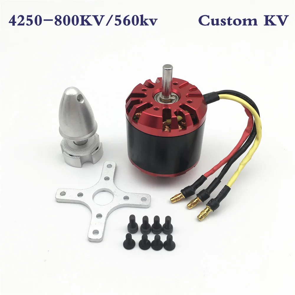 New Aeolian 4250 800kv 560kv outrunner brushless electric motor RC airplane motor