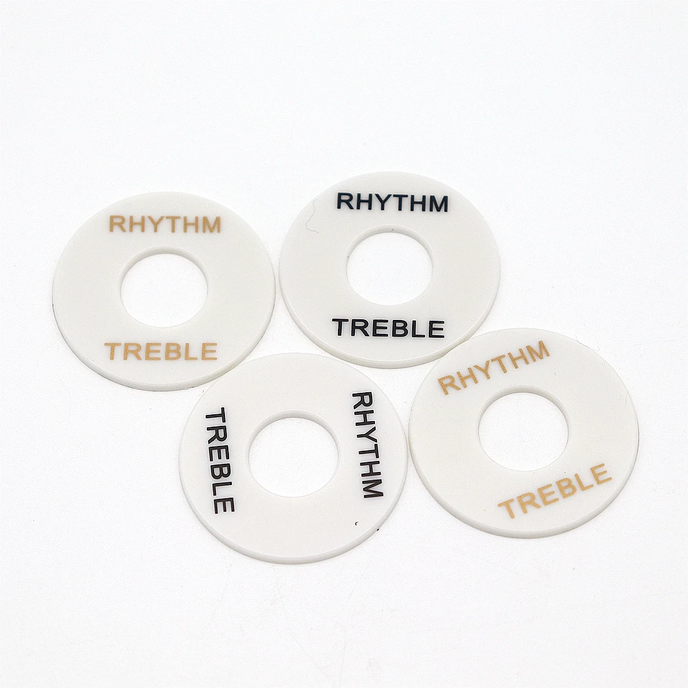 5PCS LP EPI Guitar Toggle Switch Washer Plate  Marker Washer Rhythm Treble Ring For Electric Guitar Accessories Replacement