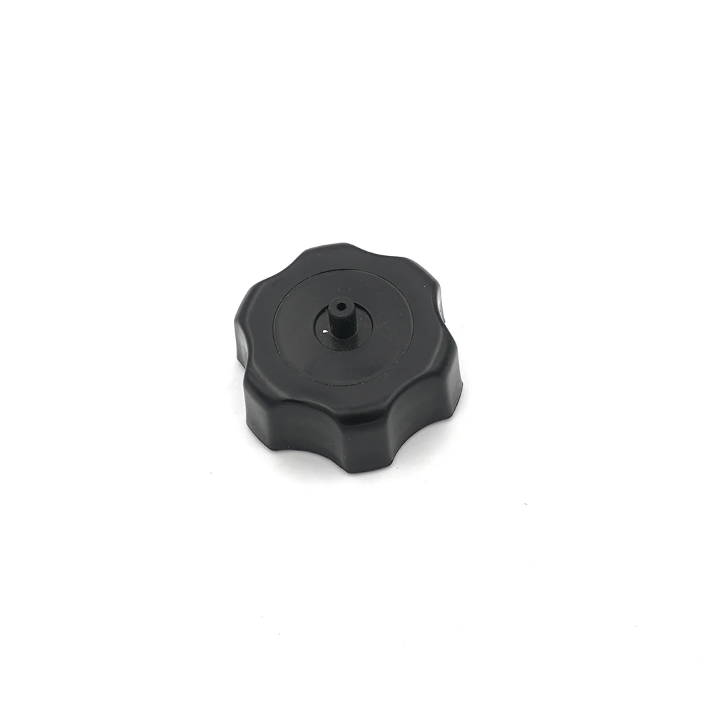 ABS Plastic and Plastic Fuel Filler Door Cover Gas Tank Cap for 50cc - 125cc ATV Quads -Black