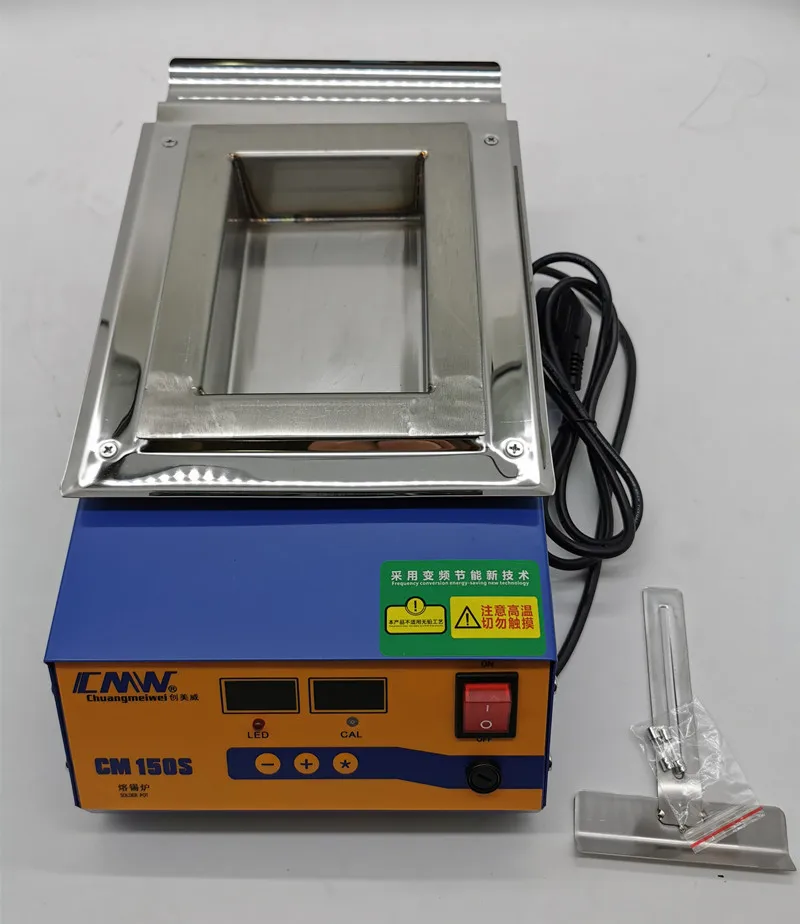 900W ดิจิตอลอุ่นบัดกรีหม้อ/อุ่น Station Square ดีบุกหม้อ 15*10 ซม.220 V/110 V