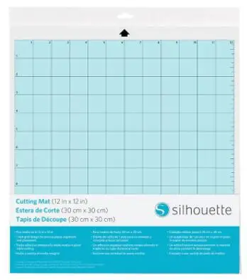 1Pc Replacement Cutting Mat Transparent Adhesive Mat with Measuring Grid 12*12-Inch for Silhouette Cameo Plotter Machine