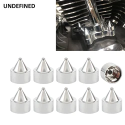 Bolt Cover Engine Kit 10pcs Motor Topper Bolts Head Caps for Indian Harley Twin Cam Touring Softail Sportster Scout Accessories