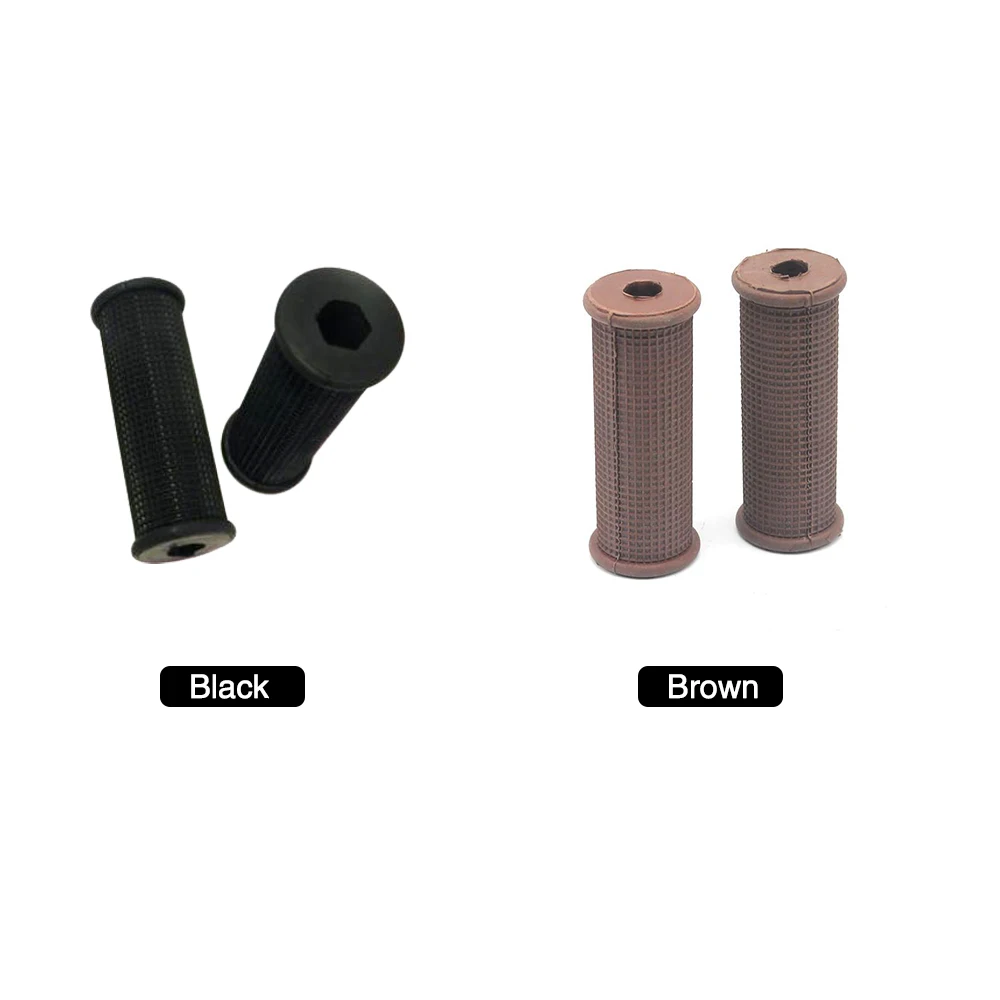 ZSDTRP Retro Motor Rubber Foot Rests Used For Ural CJ-K750 Side Motorcycle Case For Bmw R12 R71 M-72 Motor Rubber Pedal Cover