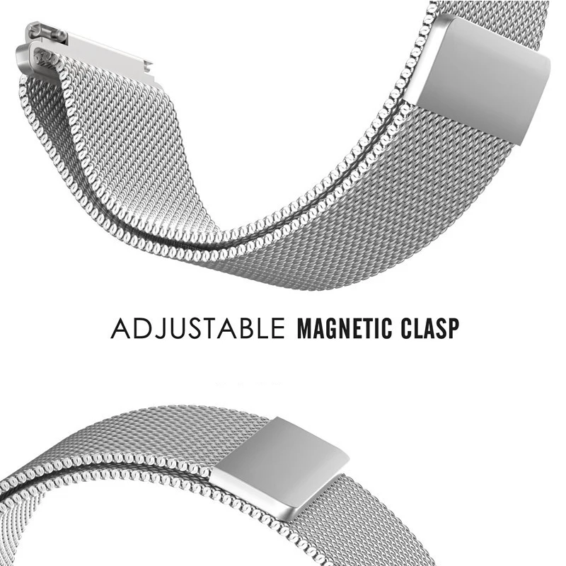 Mesh Strap For Realme Band 2 Smart Band Replacement 18mm Quick Release Stainless Steel Milanese Fashion Wristband Accessories