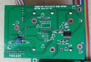 The 53131 a 53132 a frequency meter constant temperature crystals