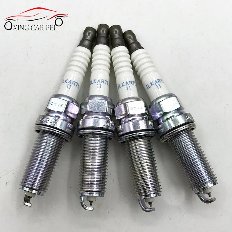 4pcs Iridium Spark Plug PE5R-18-110 ILKAR7L11 For Mazda 3 6 CX-3 CX-5 MX-5 Miata PE02-18-110 PE20-18-110 PE21-18-110 PE5R18110