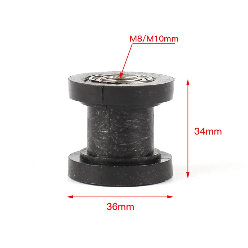 8/10mm Wheel Tensioner Guide Drive Chain Roller Pulley For ATV CRF CR XR Enduro Motorcycle Motocross Dirt Bike