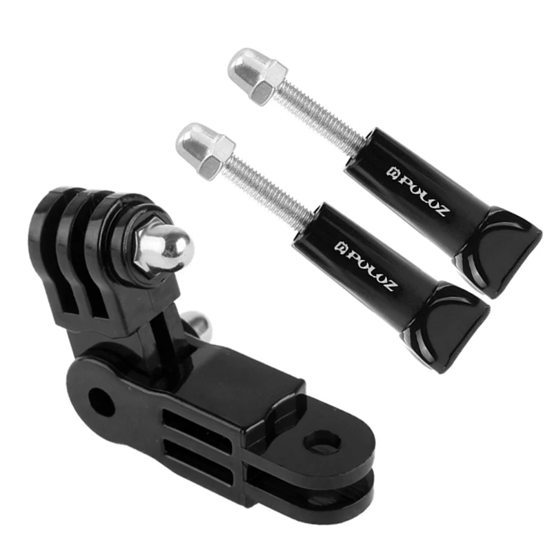 Go pro 9  / Hero 10 Action Camera Clamp Adjustable 3-Way Pivot Arm w/ 2 Long Screws for GoPro NEW HERO / HERO 6 / 5 / 5 Session