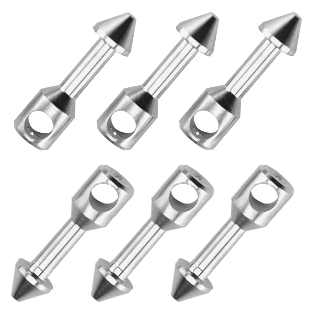 6 قطعة 316 الفولاذ المقاوم للصدأ عظم الترقوة Spearfishing Speargun العصابات دائم Spearfishing عظم الترقوة ملحقات صيد سمك