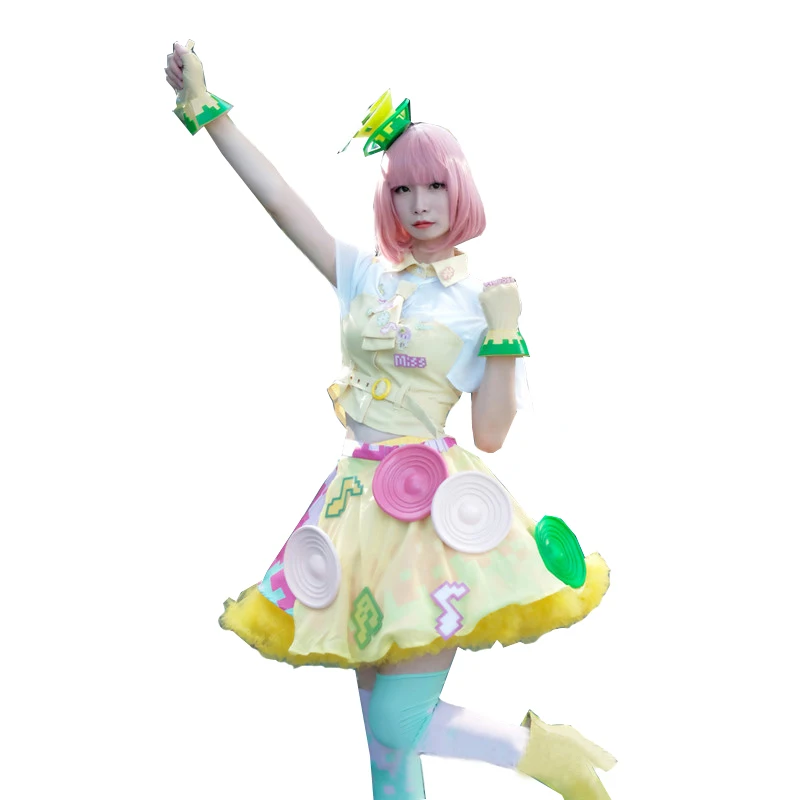 Ex-Aid Poppy Pipopapo Uniformen Cosplay Kostuum