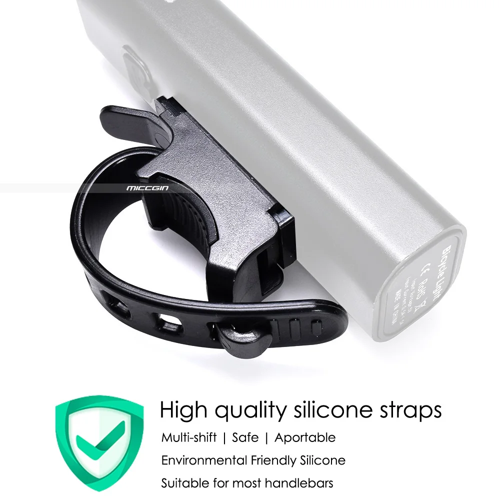 دراجة مشبك مصباح جبل دعوى للضوء MICCGIN نموذج MGL104 ونفس الضوء من العلامات التجارية الأخرى