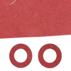 100pcs Insulation Gasket Barley Paper Glue Fish Electrode Insulated Pads For 18650