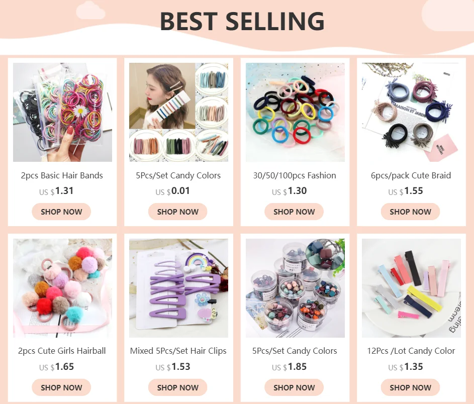 50 Teil/los Mädchen Bunte Nylon Elastische Haarbänder Frauen Grundlegende Gummiband Stirnband Scrunchie Kinder Pferdeschwanz Halter Haar Zubehör – Detail 1