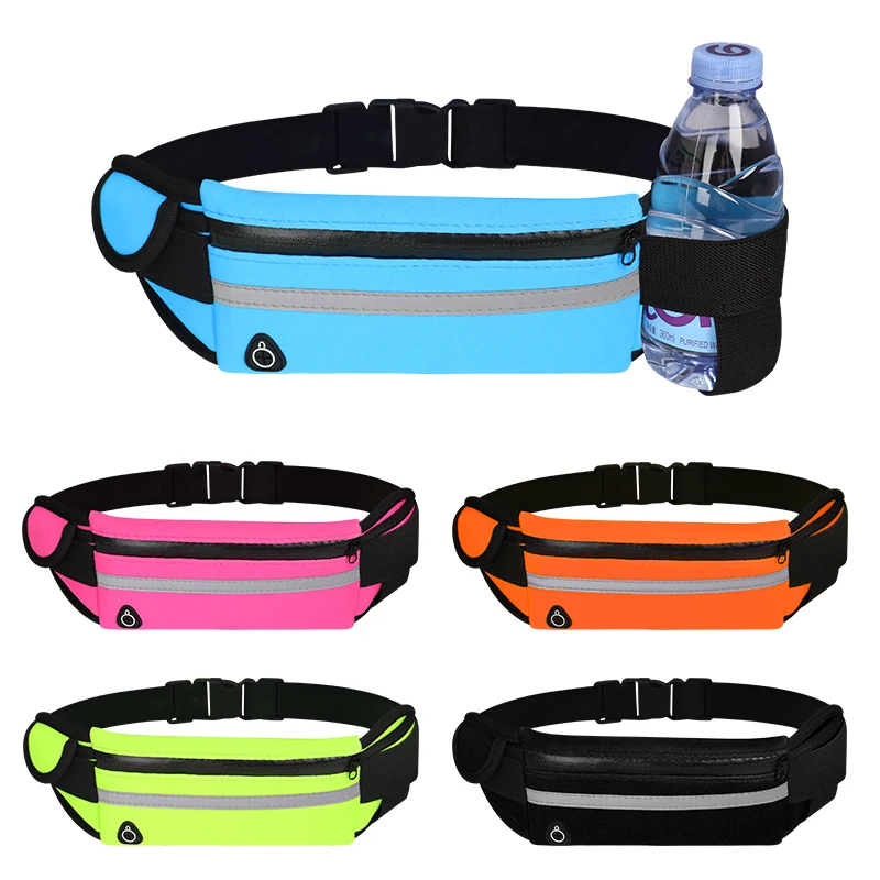 Sac banane étanche pour femme, sac de ceinture de course, sac de sport portable, sac de sport, tenir l\'eau, sac de téléphone de cyclisme