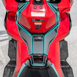 Motorbike 2D Carbon XADV Fairing Emblem Sticker Decal Motorcycle Body Full Kits Decoration For Honda XADV750 X ADV 750 2021-2023