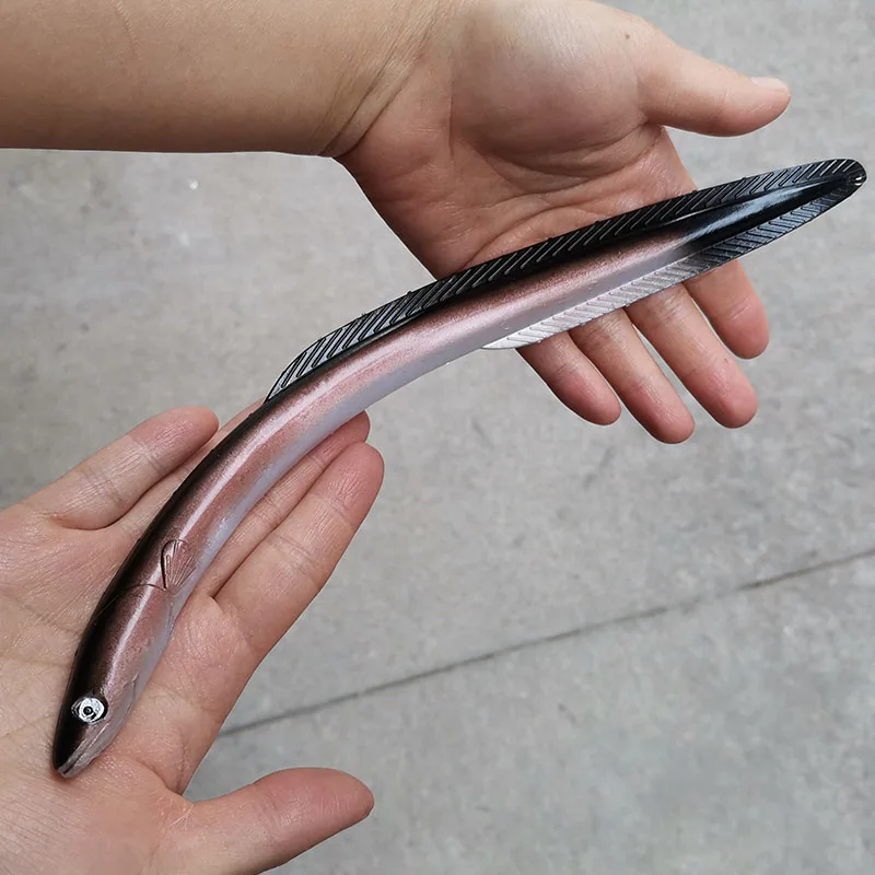 Sea Eel Swimbait 30cm 56g Carp Wobblers Fish Pollock Sand Boat Soft/Big/Artificial/Silicone/Fake Bait For Fishing Lure/Tackle
