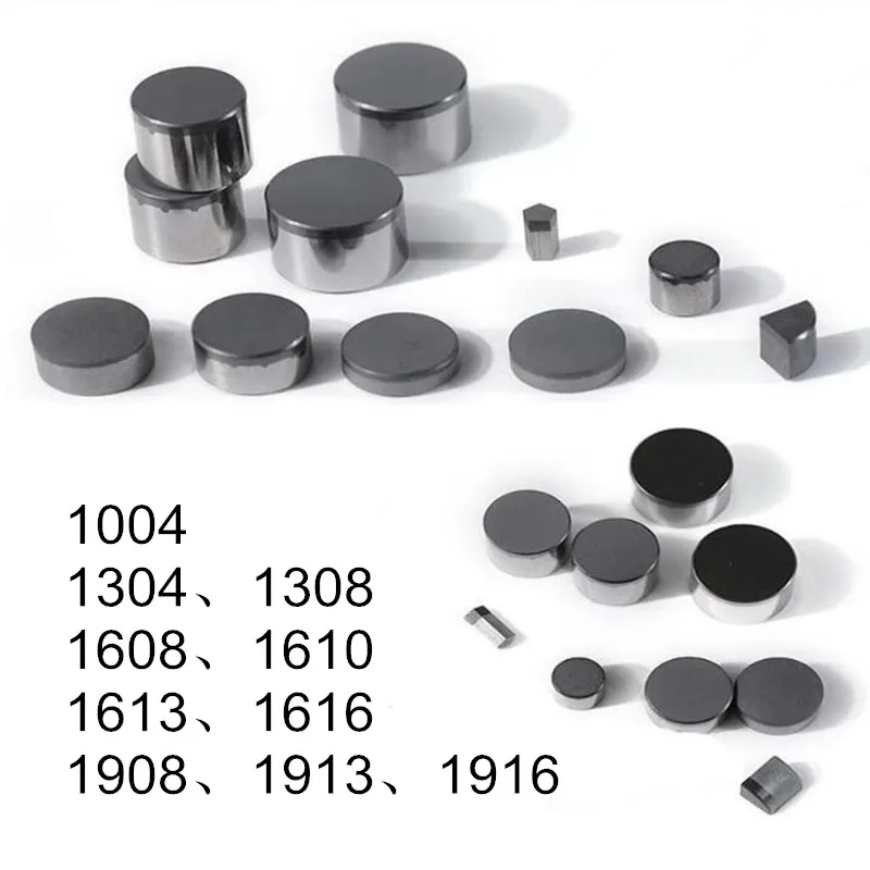 25pcs High Quality PDC Cutter Inserts 13*08 For Well Drill Exploration Drill Accessories