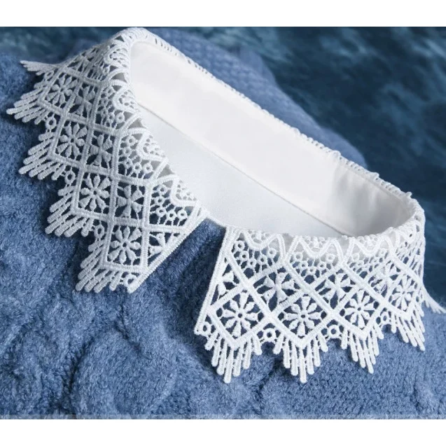 New False Lace Neckline Collar Female Dress Decor Collar Lace Fabric Clothing Accessories