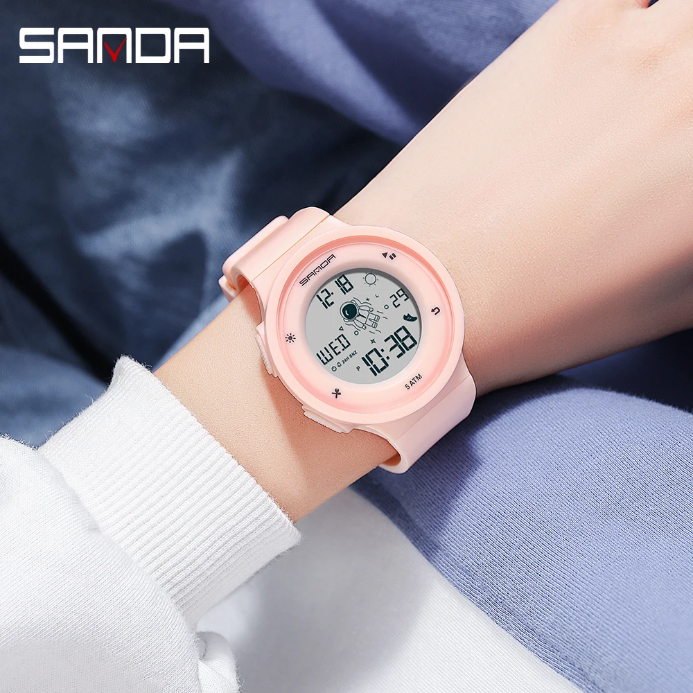 Women\'s Sport Watches mens Waterproof LED Digital Watch for Women Fashion Wristwatches Electronic Clock Girls Relogio Feminino