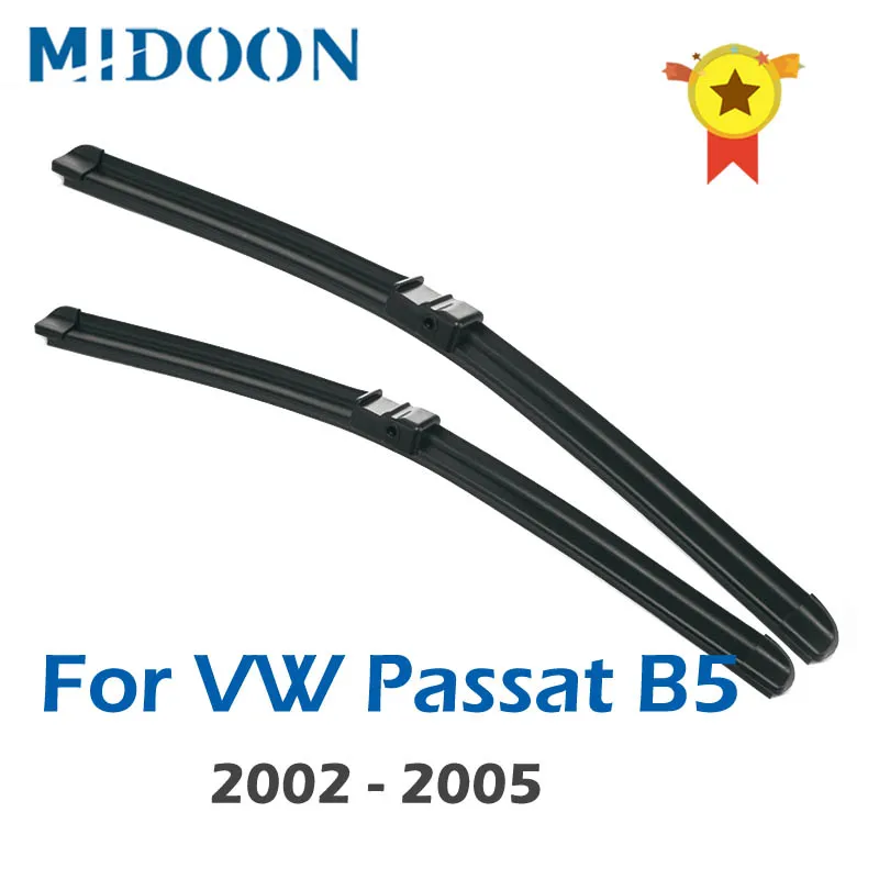 MIDOON Wiper LHD RHD Front Wiper Blades For VW Passat B5 B5.5 2002 - 2005 Windshield Windscreen Front Window 21