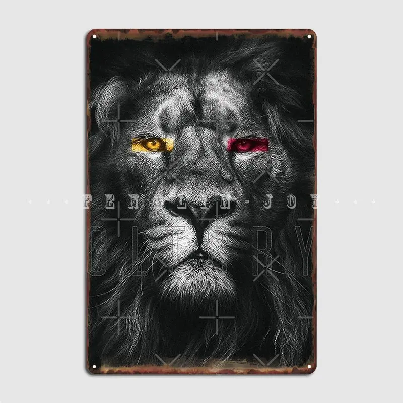 Galatasaray Aslan Poster Metal Plaque Wall Mural Wall Retro Plaques Tin Sign Poster