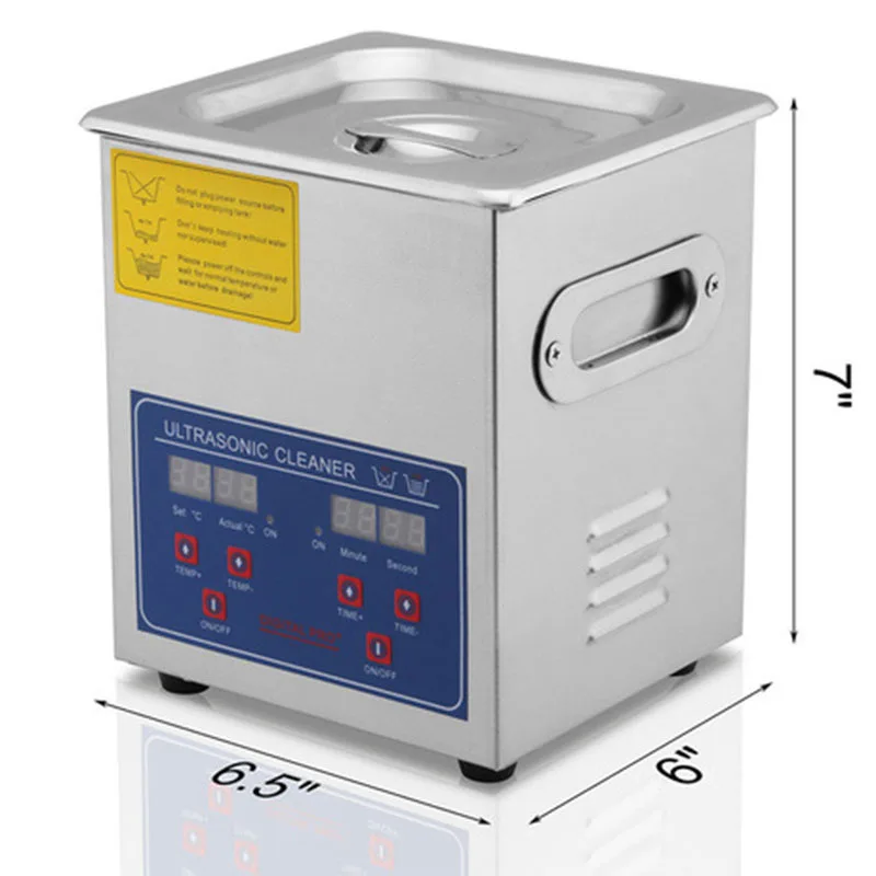 Ultrasonic Vinyl Record Cleaner 2L Nettoyeur A Ultrasons Professionnel Skymen Ultrasonic Cleaner Jewelry Glasses Watch Cleaning