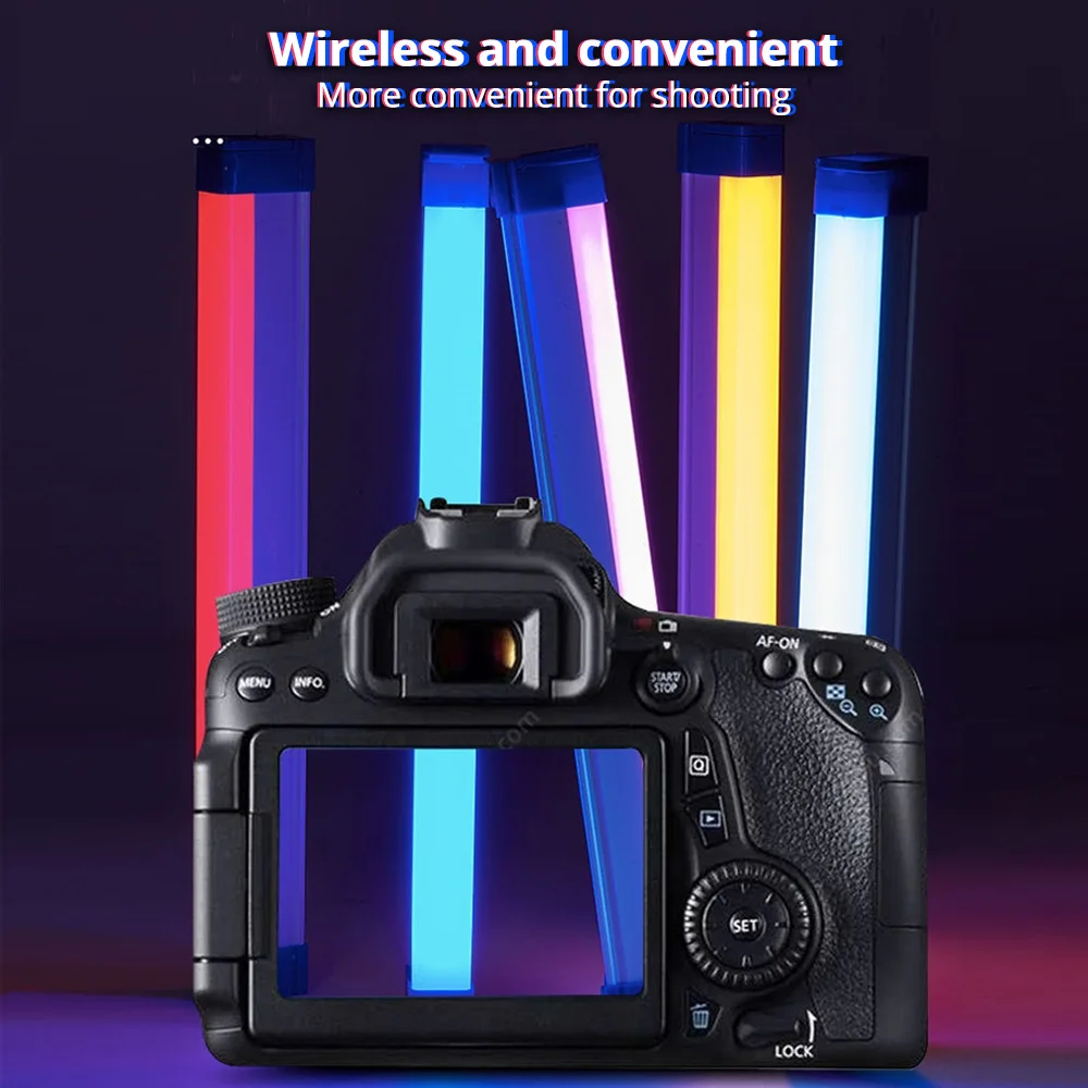 Luce di riempimento a LED portatile atmosfera colorata luce Video ricaricabile Selfie fotografia luce camera da letto illuminazione dal vivo luce notturna