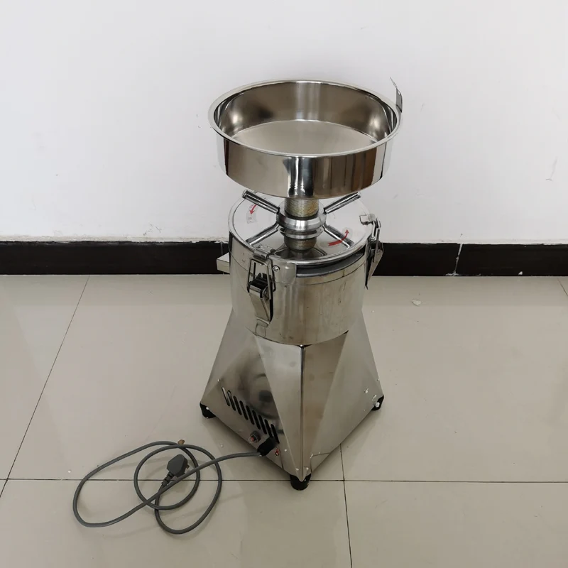 

Stainless Steel High Quality Soybeans milk maker grinder, Commercial Use Soya Bean Milk Grinder Slag Pulp Separator Machine