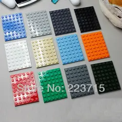 *Plate 6x8*3036 10pcs DIY enlighten block bricks,Compatible With Assembles Particles