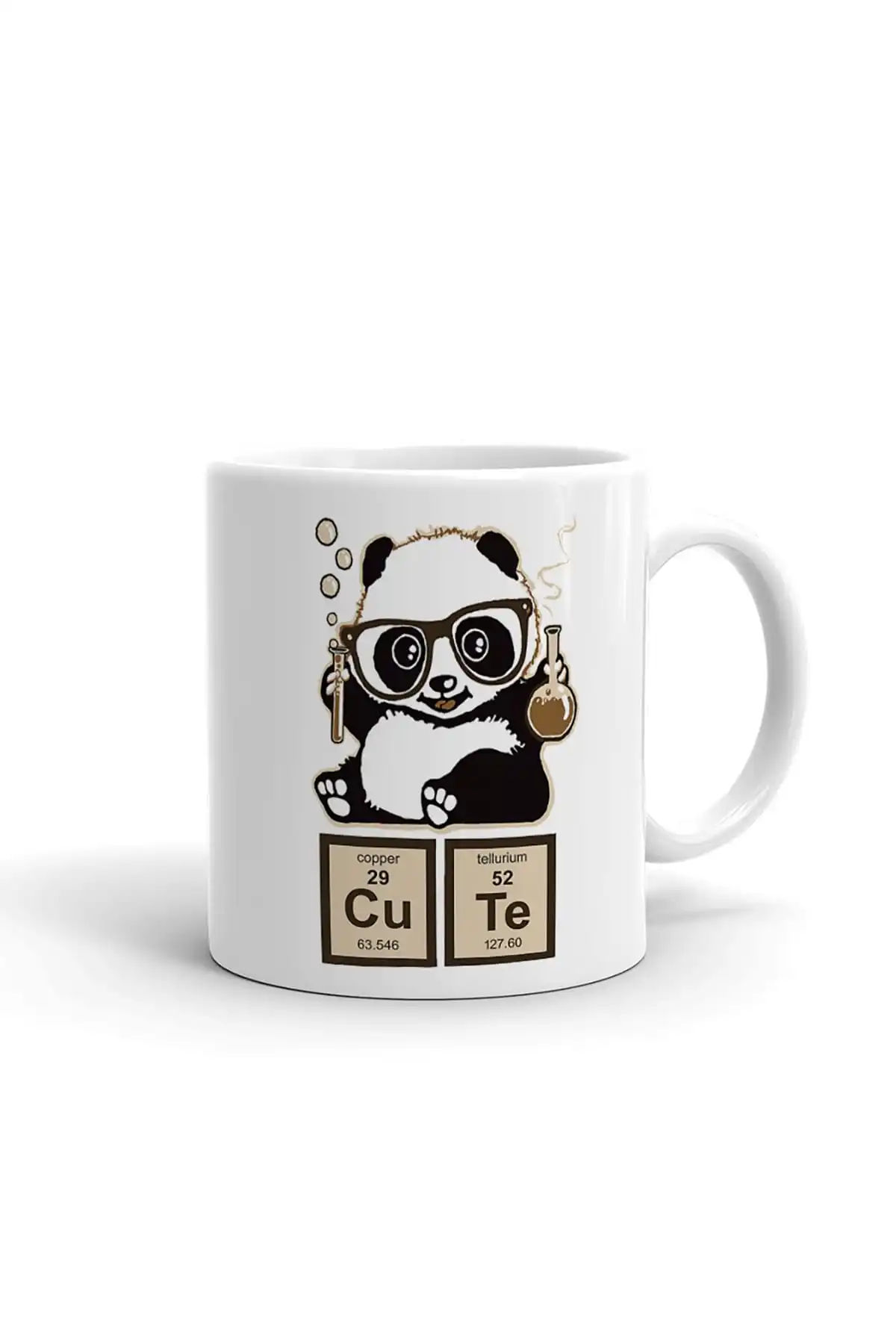 Chemist Little Panda Ceramic Mug Cup Porcelain Coffee Mugs Tea Cups Hot Drinks Gift Products