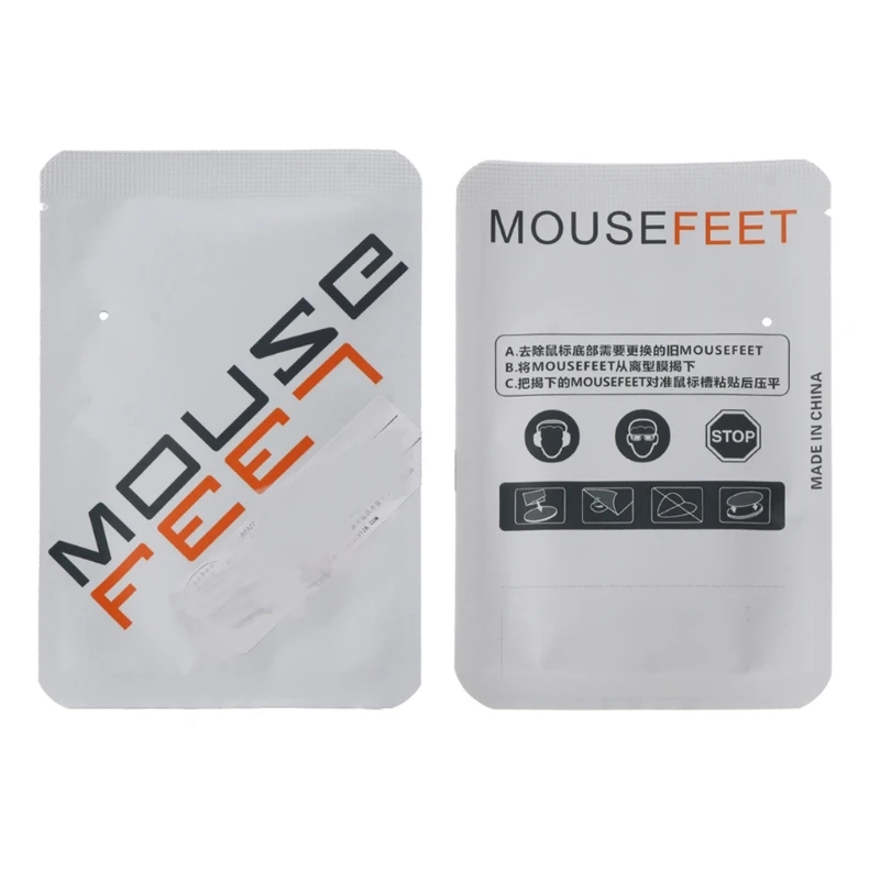 New 1 Sets/pack Replace Mouse Feet Mouse Skate for razer Basilisk X HyperSpeed Mouse Glides Curve Edge