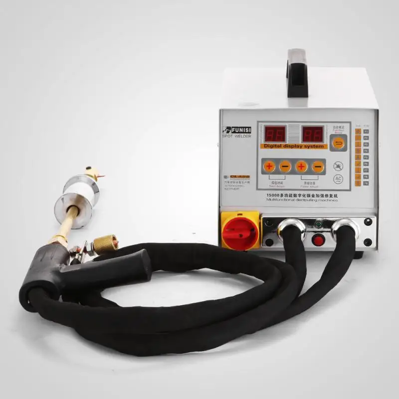 220V Multi-Function Automatic Spot Welding Machine Hand-Held Welding Machine European Standard Electric Welding Pliers